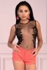 Body Kiraven LC 90571 Black Czarny Collection LivCo Corsetti Fashion rozmiar - L/XL
